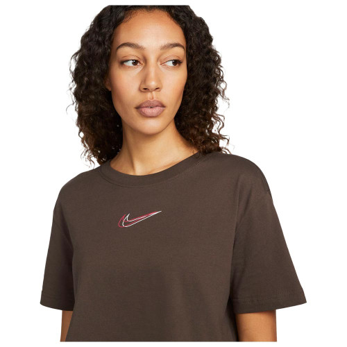 Nike Γυναικεία κοντομάνικη μπλούζα crop
